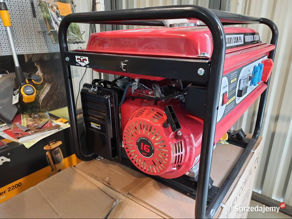 NOWY Agregat prądotwórczy 5KW 16000W 3 fazowy Sędziszów Małopolski