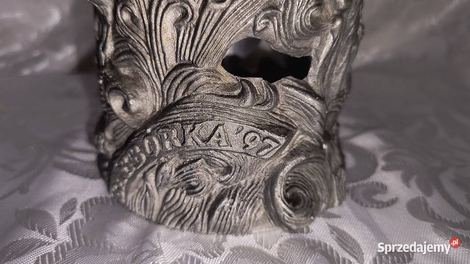 kufel barburka 97 metal Porcelana i szkło Chorzew