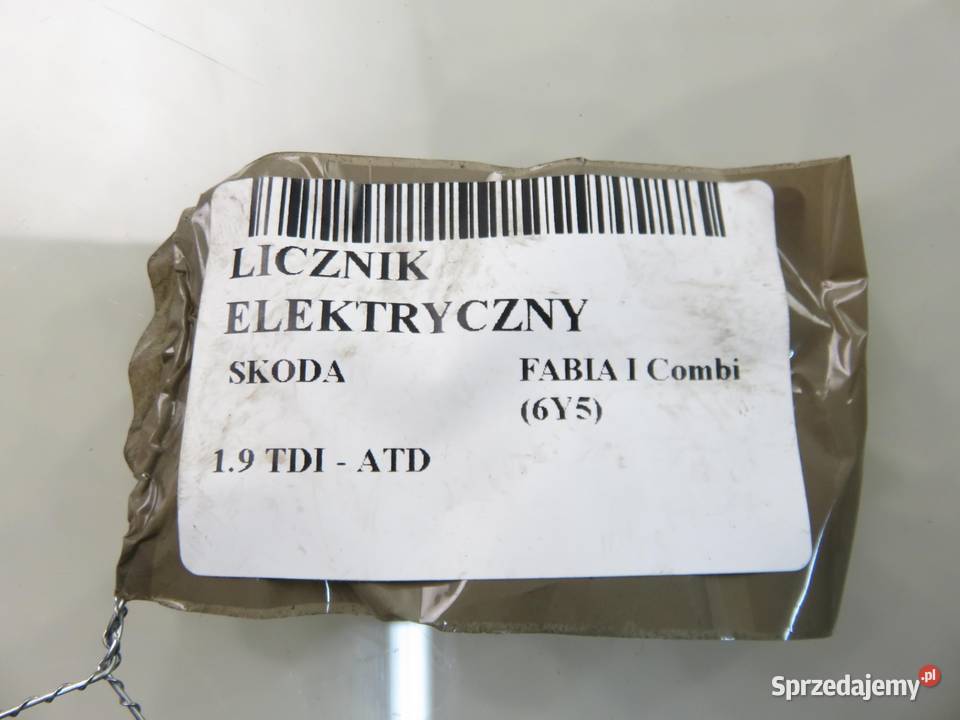 LICZNIK SKODA FABIA I 6Y5 19 TDI ATD 6Y1919880D