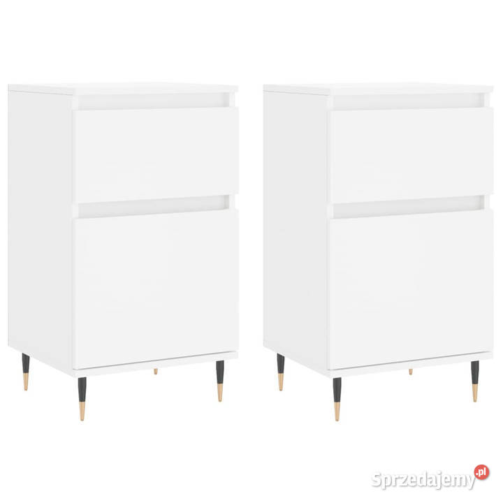 Szafki 2 białe 40x35x70 materiał drewnopochodny Pozostałe Warszawa
