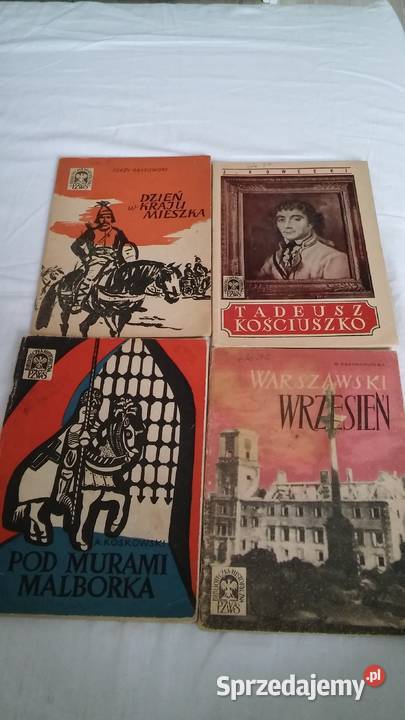 Seria książeczek historycznych historia potop Gdańsk sprzedam