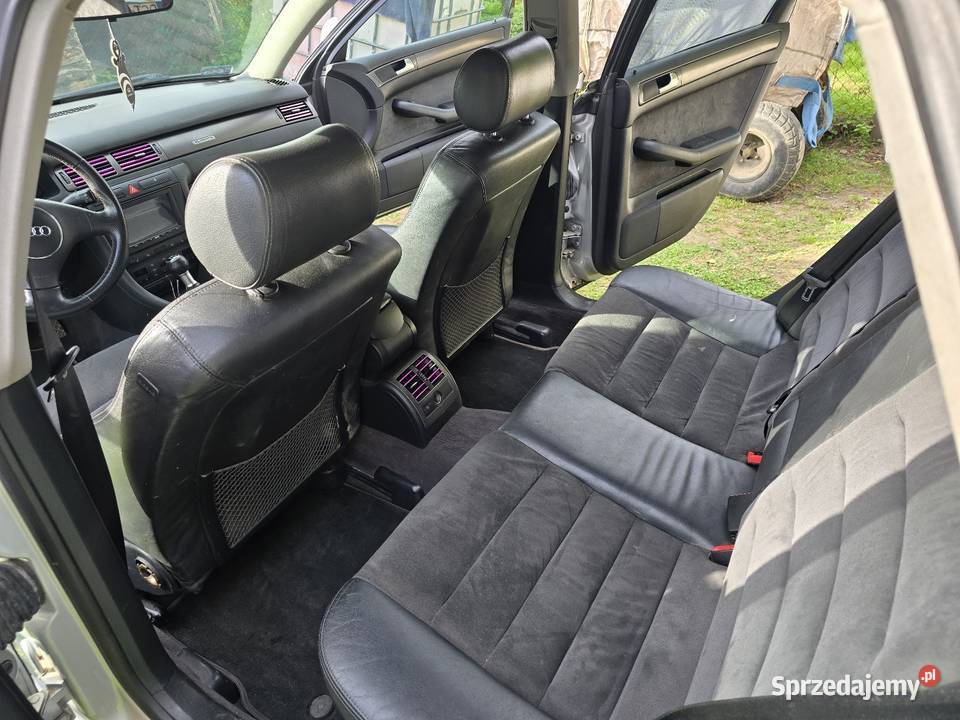 Audi A6 C5 24 v6 Quattro LPG srebrny Strzelin