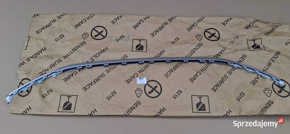 AUDI A6 C8 SLINE LISTWA NAKŁADKA ZDERZAKA PRZÓD Bieleń