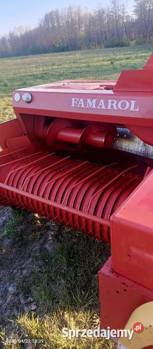 Sprzedam prasę kostkująca Famarol nieuszkodzony Maszyny rolnicze Cyców