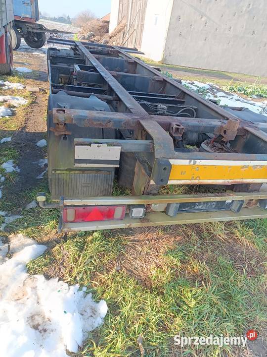 Przyczepa laweta do balotów Spier 18dmc ifa Jarocin