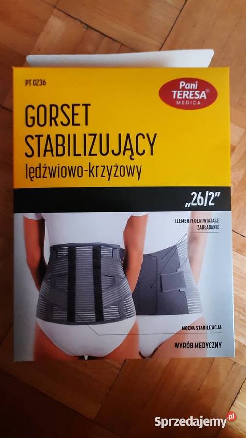 Gorset stabilizujący ledzwiowo krzyzowy