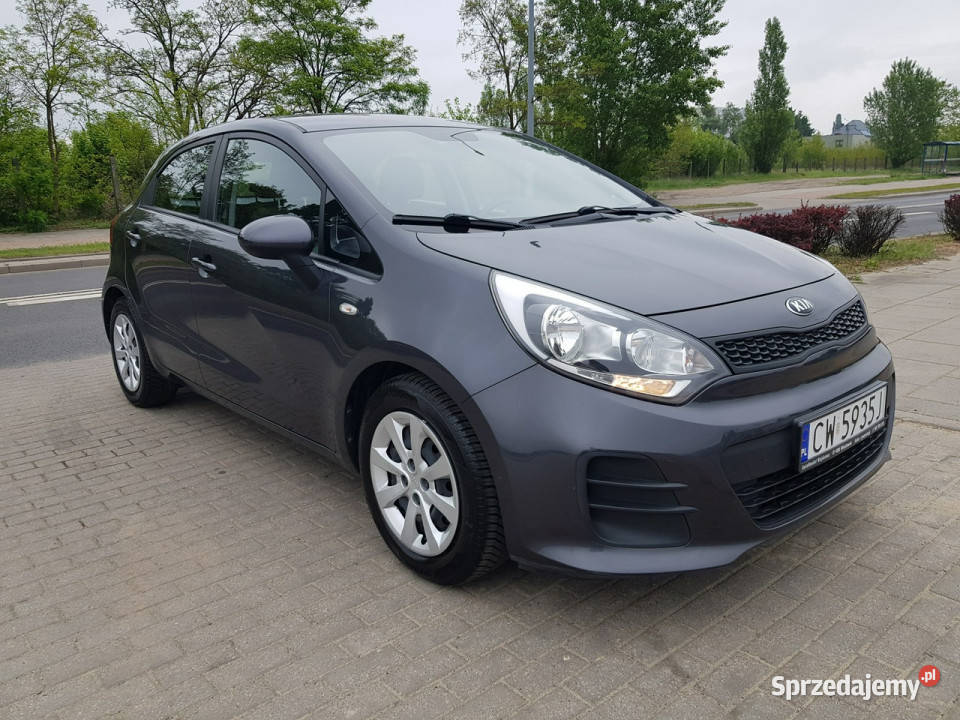 Kia Rio 12 Benzyna Klima Zarejestrowany gniazdo USB Włocławek sprzedam
