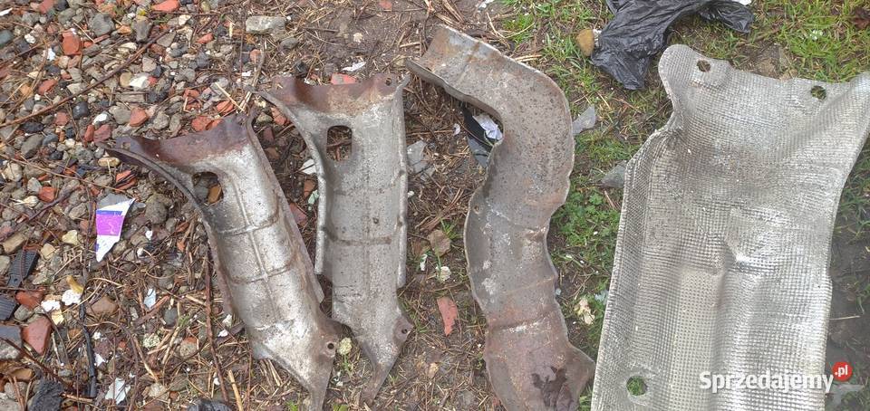 Osłony tłumików alfa 145146 Układ wydechowy