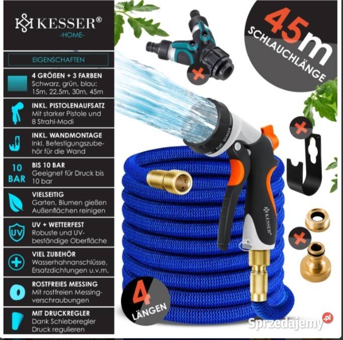 Wąż ogrodowy 45m Węże Bełchatów