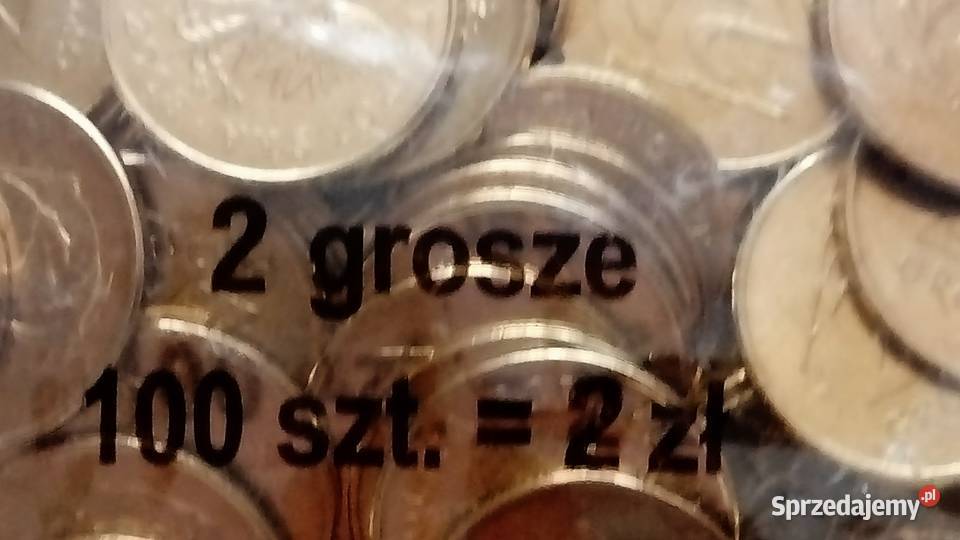 Moneta 2 gr 2008 r Woreczek menniczy 100 Mosina sprzedam