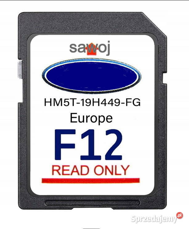 Ford Sync 2 F12 Mapa Europa Polski lektor Olkusz