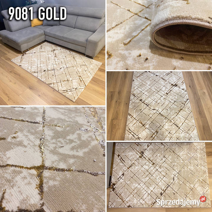 DYWAN 160X220 GOLD EXCLUSIVE 9081 GOLD 2.2m podlaskie Białystok sprzedam