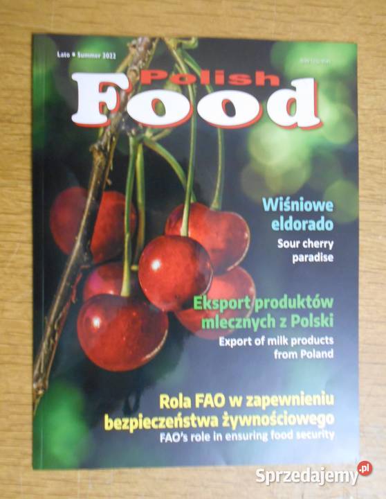 Czasopismo Polish Food Lato 2022 Parczew sprzedam