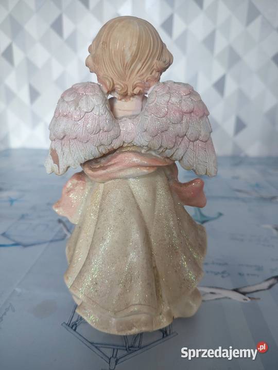 Aniołek porcelanowa figurka 20 Ruda Śląska
