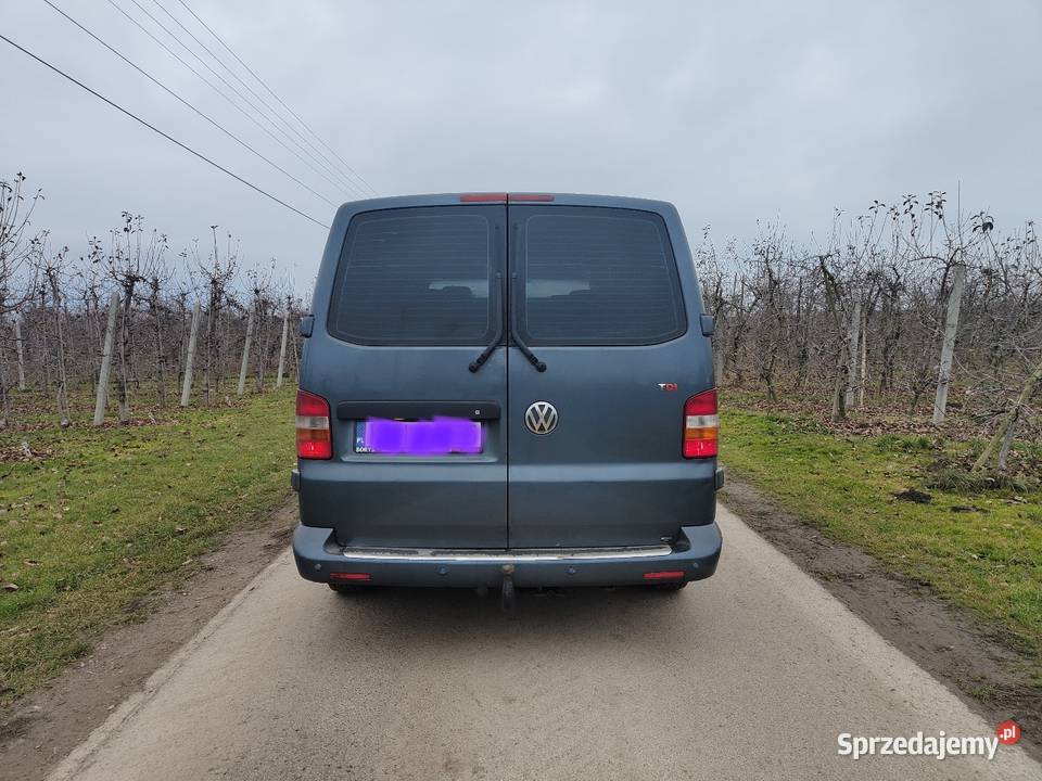 VW Transporter T5 25 TDI 2005r 5 osób KLIMA HAK