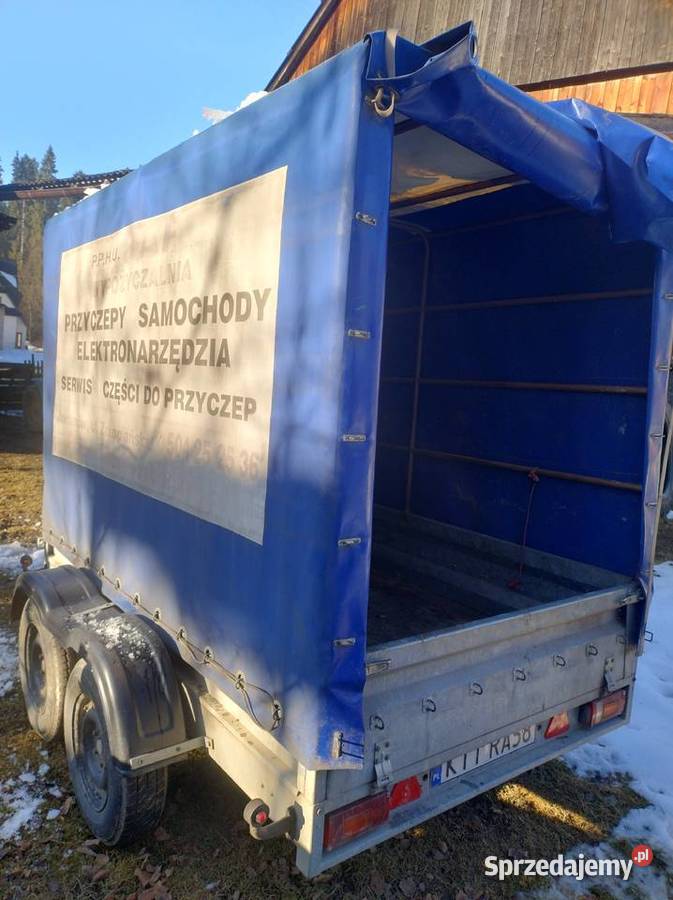 Przyczepka samochodowa 1400dmc małopolskie Rzepiska sprzedam
