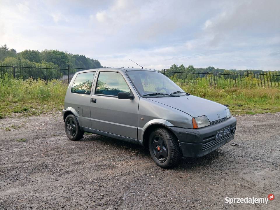 Fiat Cinquecento 900 1996r Czarne Blachy Kraków