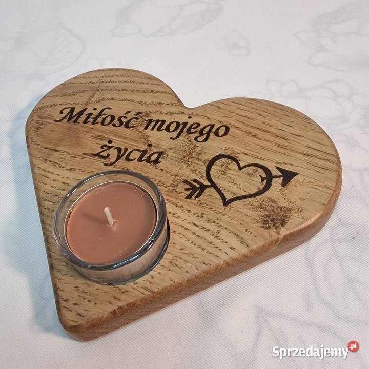 Świecznik drewniany Dija No 45 Sępopol