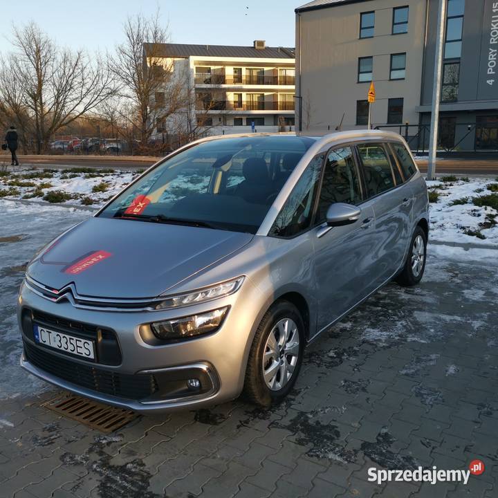 Citron c4 spacetourer 12 benzyna 2020 7osobowy światła do jazdy dziennej Toruń