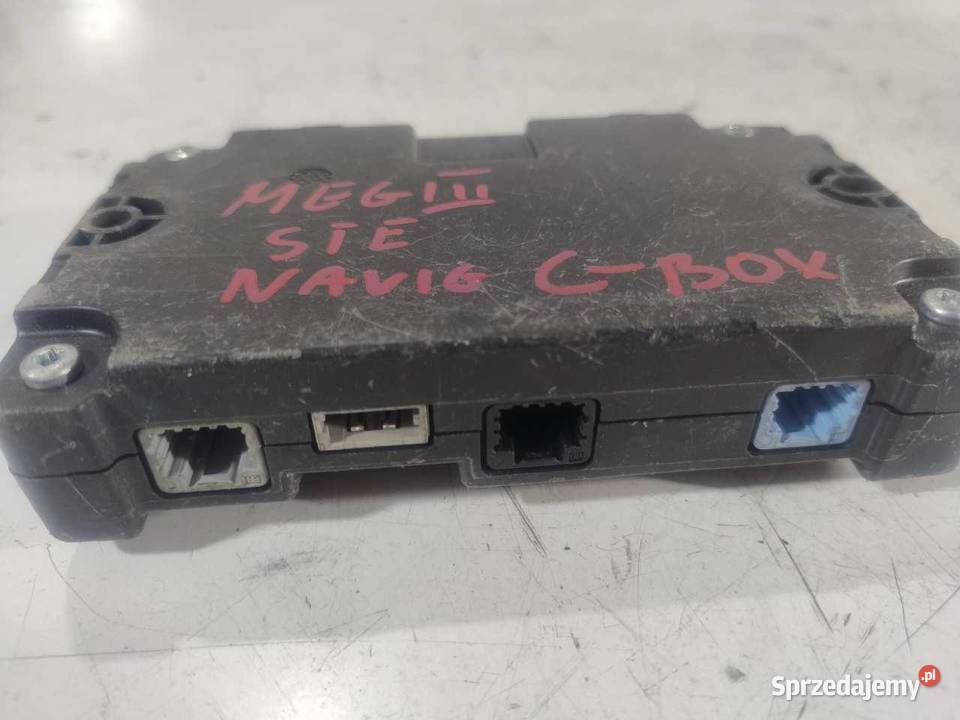 MODUŁ STEROWNIK NAWIGACJI CBOX RENAULT MEGANE sprzedam