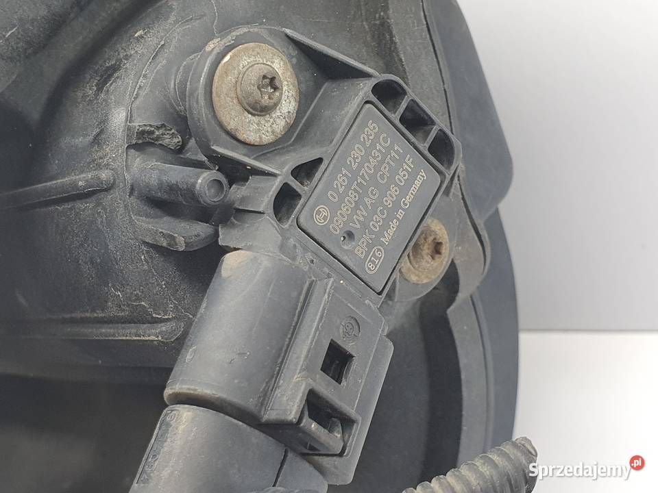 Kolektor Ssacy Czujnik Map Sensor Skoda Fabia I osobowe Silniki i osprzęt Łódź