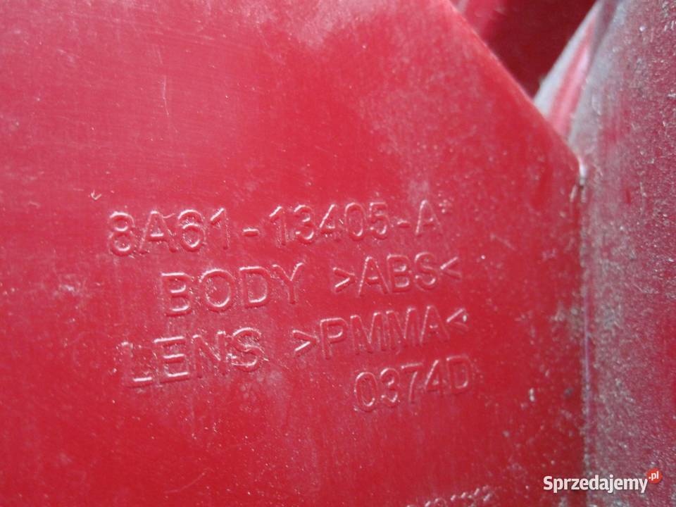 FORD FIESTA MK7 VII 09r lampa lewa tył osobowe Motoryzacja