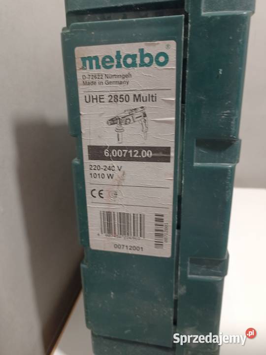Metabo wiertarka Chocianowiec sprzedam