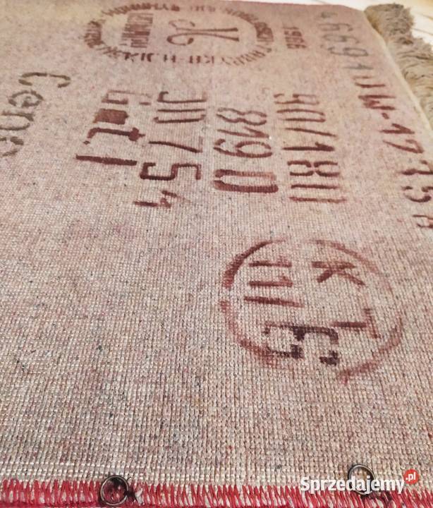 dywan wełniany makata Kowary PRL 1966 Warszawa sprzedam