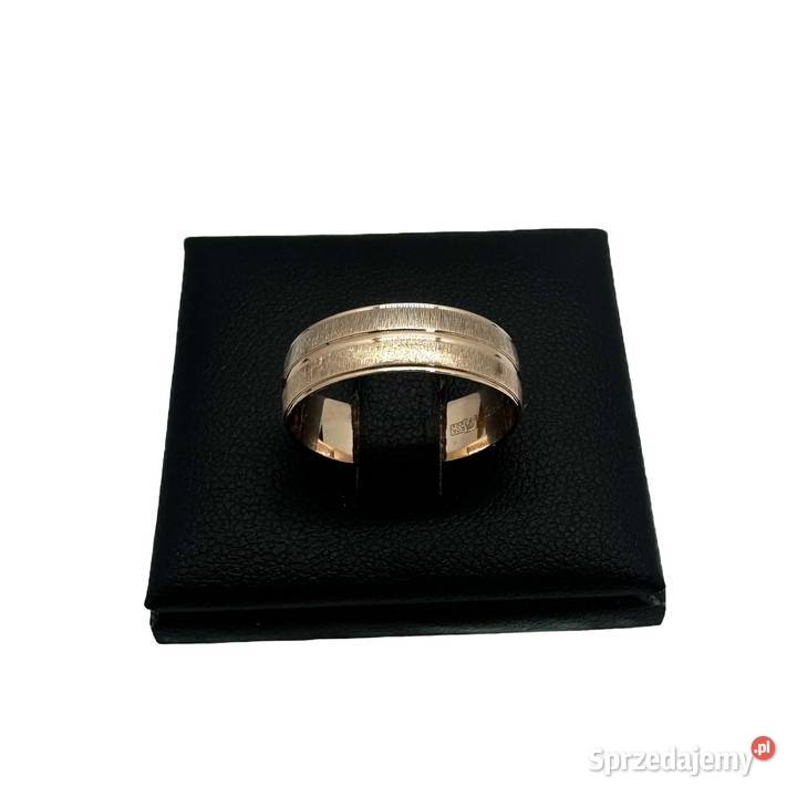 Złota Obrączka pr 583 346g R18 warmińsko-mazurskie Elbląg