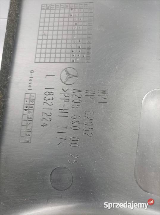 OSŁONA SŁUPKA B LEWA PRAWA KOMPLET MercedesBenz sprzedam