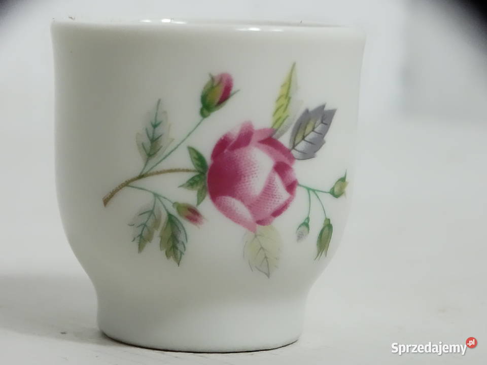 Porcelanowy kieliszek do jajek KAROLINA Motyw Kieliszki i pucharki Biłgoraj