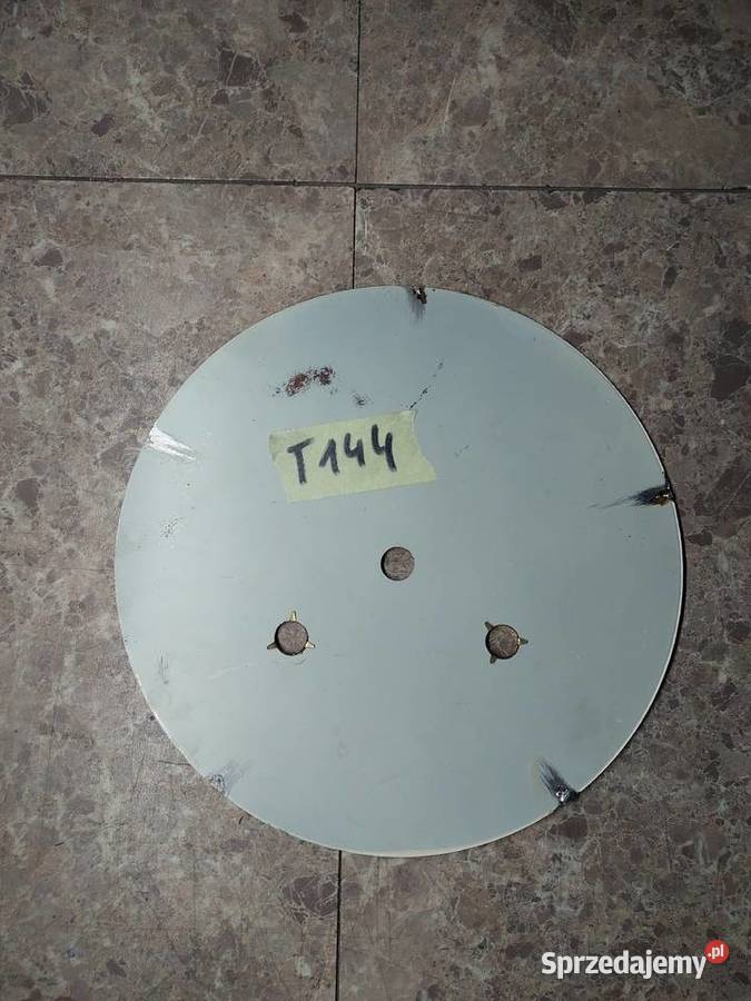 T144 Tarcza blaszana starego zegara 185 695425 Tczew