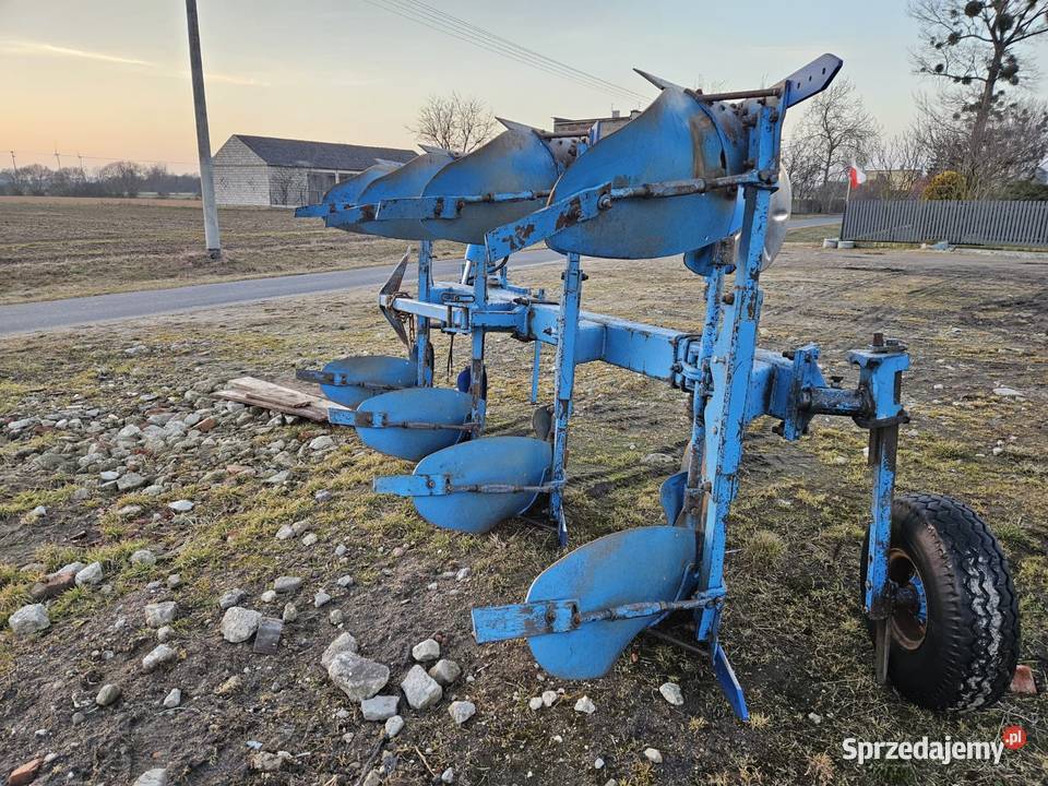 Lemken opal 180 4 obrotowa Pługi wielkopolskie Arcugowo