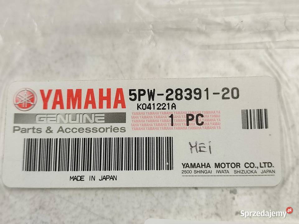 NAKLEJKA YZFR1 NA LEWY BOCZEK YAMAHA YZFR1 2002 lubelskie