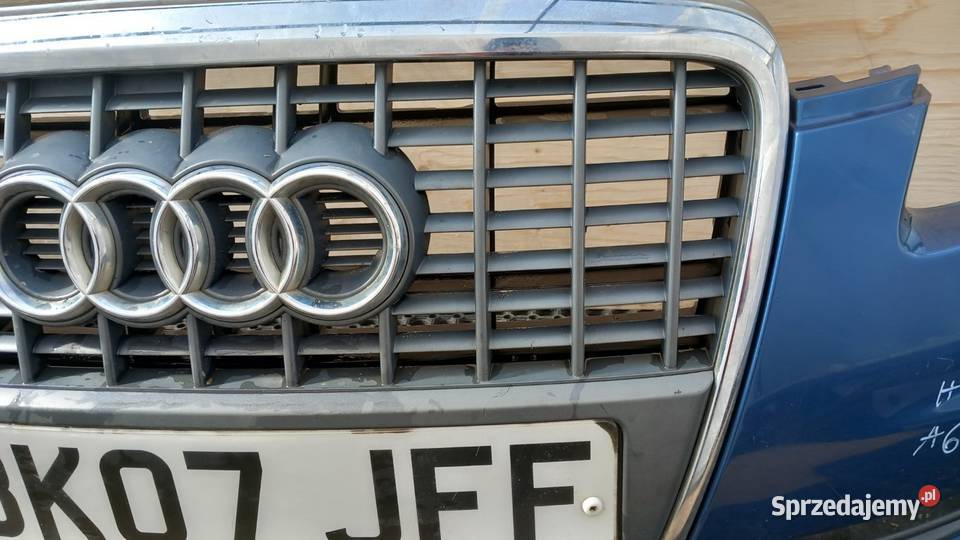 AUDI A6 C6 SLINE ZDERZAK PRZÓD SPRYSKI HALOGEN Pasy przednie i tylne Zbierkowo