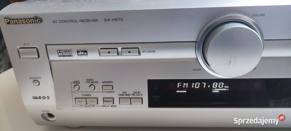 Amplituner Panasonic SAHE70 łódzkie Kutno