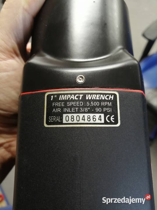Klucz udarowy pneumatyczny RUKO 1 2000Nm nowy Budy Łańcuckie sprzedam