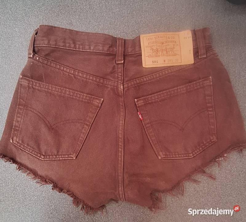 Spodenki damskie jeans Bez wzoru Lublin
