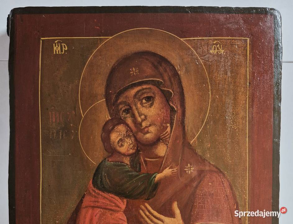 Ikona Matka Boża Włodzimierska 0176 mazowieckie