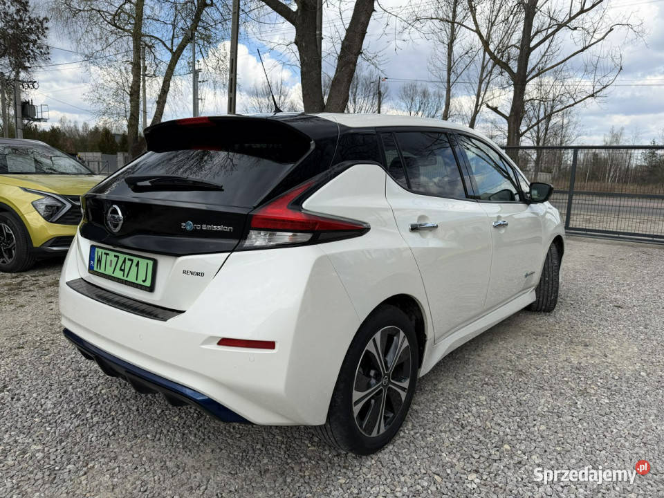 Nissan Leaf 40kWh Bogata Realny Zasięg 270 elektrochrom. lusterko wst. Otwock Mały