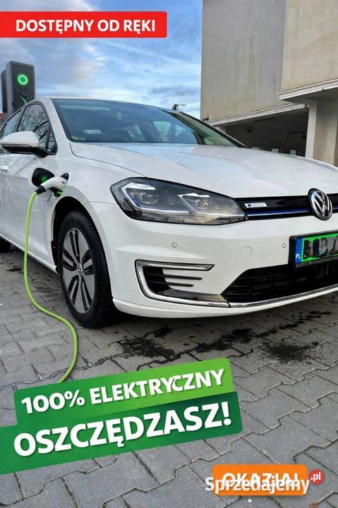 VW Golf EGOLF VII Elektryk sprowadzony dolnośląskie Środa Śląska