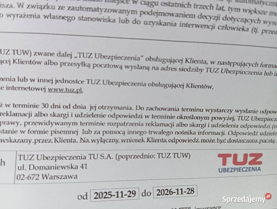 BMW 1 18D 5 drzwi opłaty na 112026 Lubin