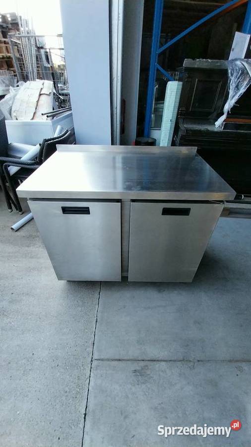 Stół roboczy ze stali nierdzewnej z szafką mazowieckie Kazuń Polski