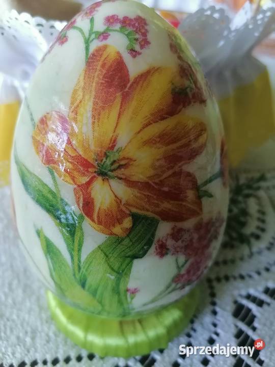 jajo pisanka ozdoba 12 hand made Dekoracje i ozdoby Sierpc sprzedam