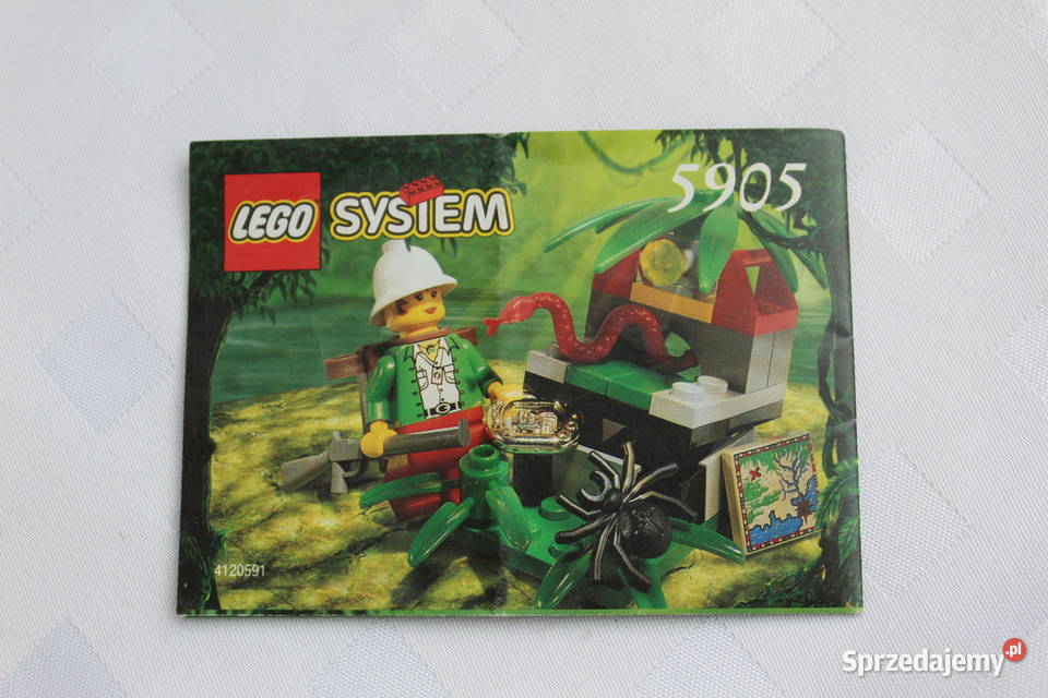 5905 Lego Adventurers Ukryty Skarb Instrukcja Bielsko-Biała