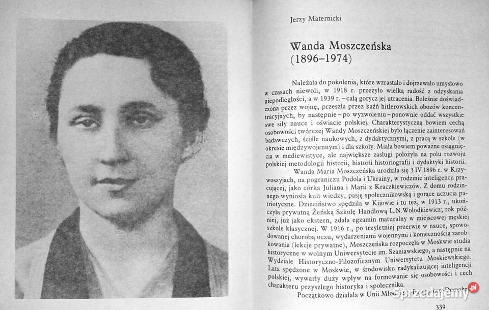 Historycy warszawscy ostatnich dwóch stuleci red Pozostałe sprzedam