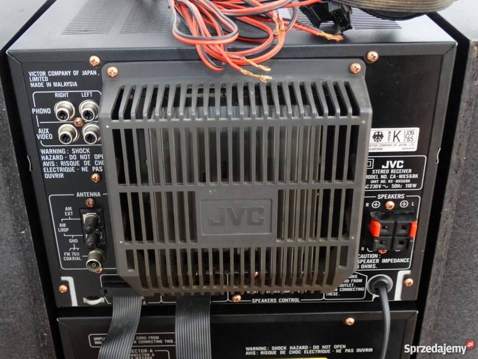 Mocna wieża JVC CAMXS6 kolumny WYSYŁKA Jasło