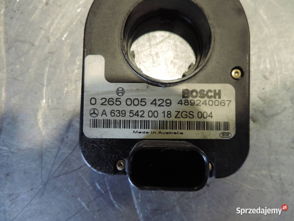 CZUJNIK KĄTA SKRĘTU A6395420018 MERCEDES VITO Czujniki Nowy Sącz sprzedam