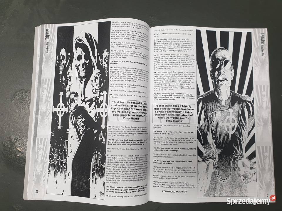 Trip Wire 6 Magazyn Komiksowy XMen Obergeist Komiksy Gdynia