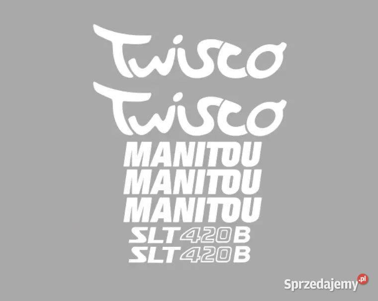 Naklejki oklejenie naklejka MANITOU TWISCO